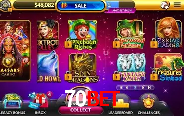 Descubra a Magia dos Jogos de Arcade no 70BET